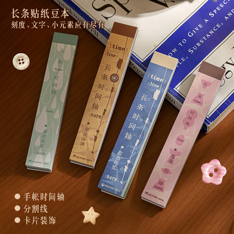 Vintage Collectible Books - 40 ชิ้น กระดาษวาชิวินเทจ แถบยาว ธีมเรื่องราวในสมุดบันทึก สำหรับตกแต่งคอลลาจและเครื่องเขียน