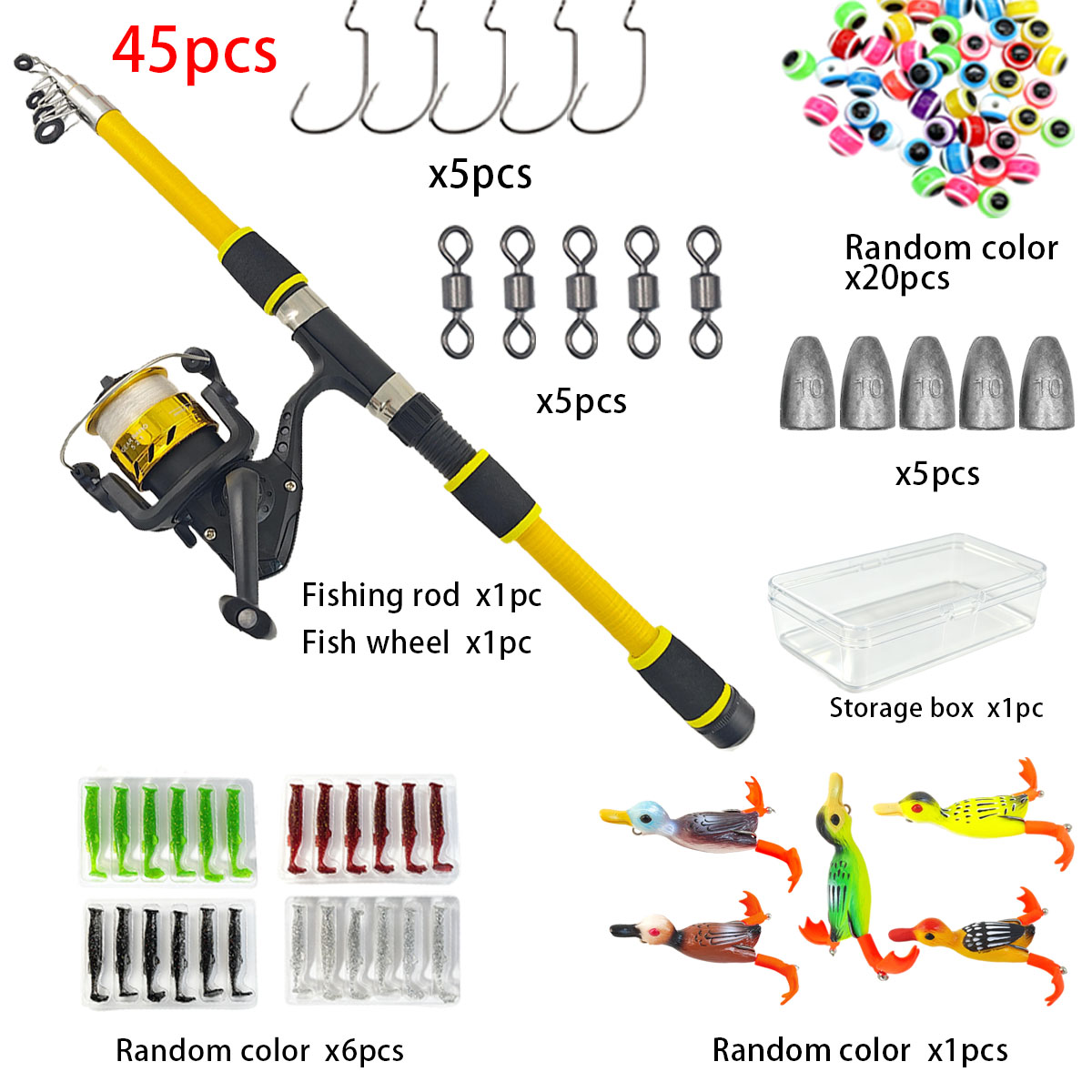 ชุดคันเบ็ดตกปลาแบบยืดหดได้พร้อ - Developing Tank Reel บทวิจารณ์และราคา