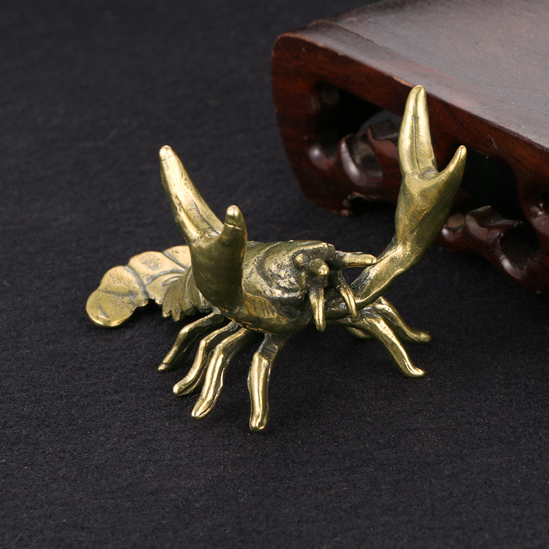 ของตกแต่งรูปกุ้งก้ามกรามทองเหล - Vintage Collectible Pens บทวิจารณ์และราคา