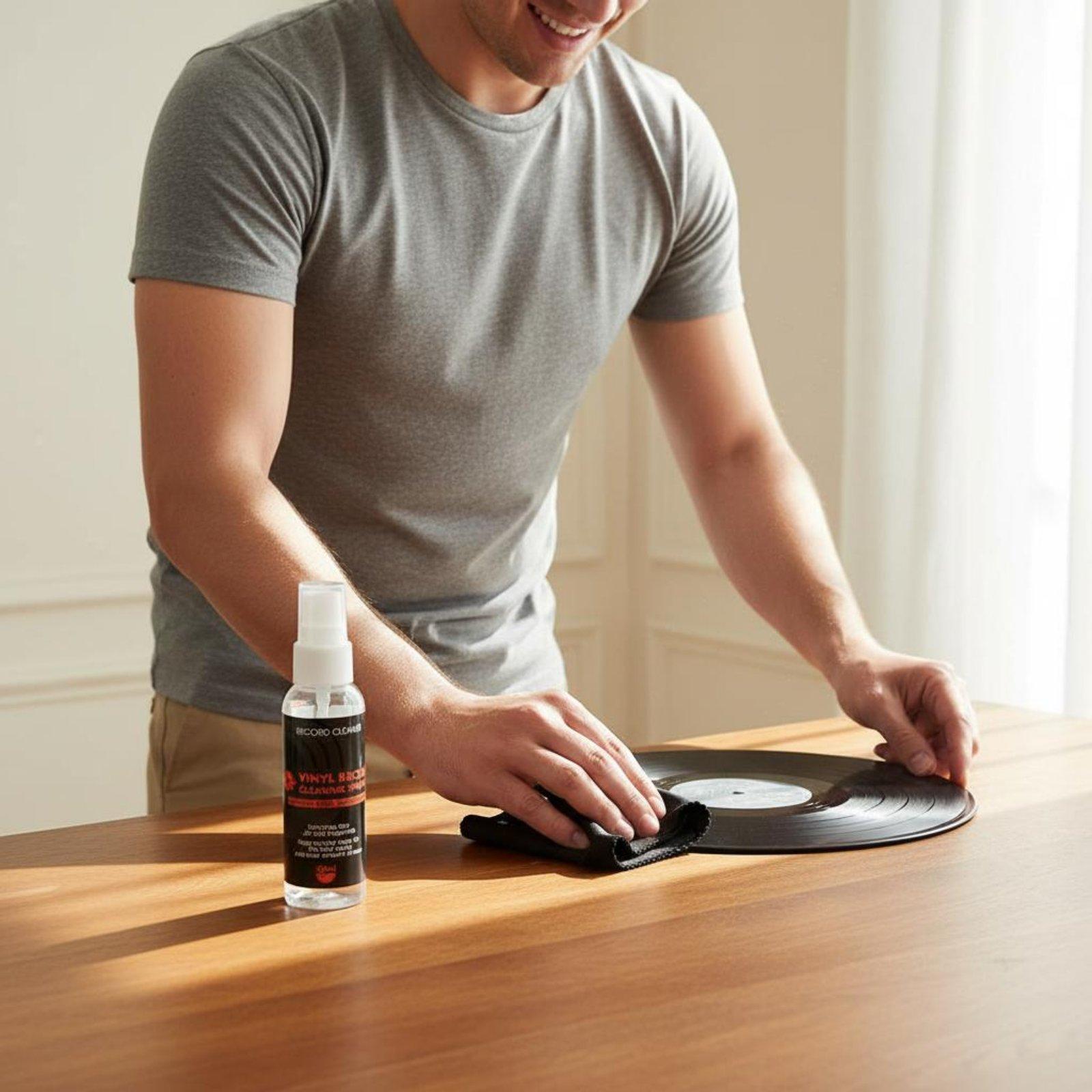 ชุดทำความสะอาดแผ่นเสียงไวนิล น - Vinyl Record Cleaner บทวิจารณ์และราคา