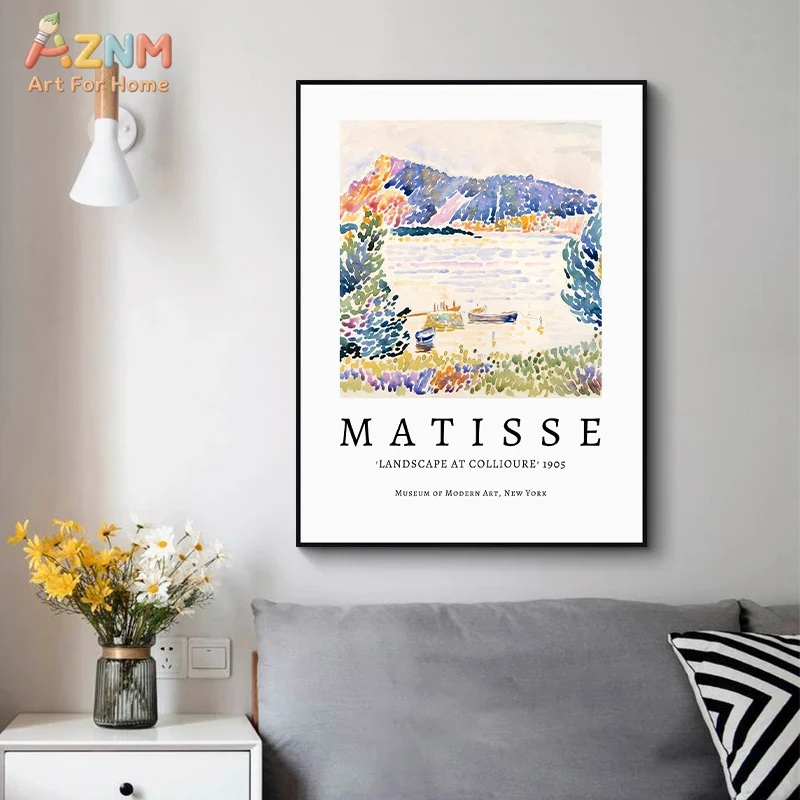 AZNM ภาพวาดบนผืนผ้าใบวินเทจ แอ - Vintage Collectible Posters บทวิจารณ์และราคา