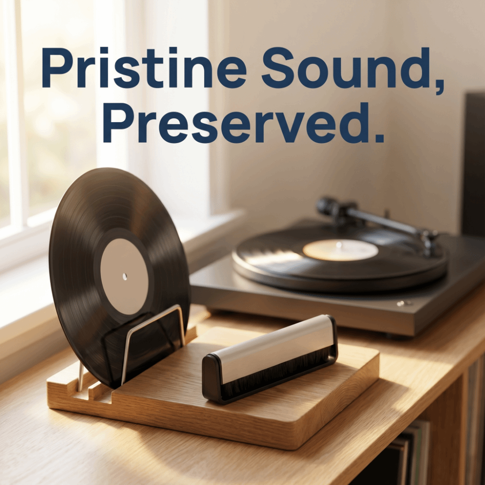 แปรงทำความสะอาดแผ่นเสียงไวนิลป - Vinyl Record Cleaner บทวิจารณ์และราคา