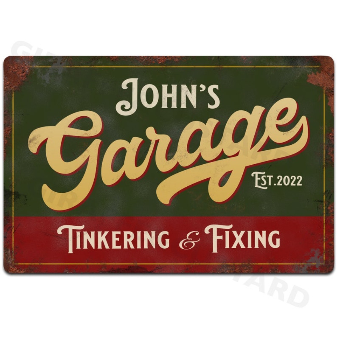 ป้ายโลหะโรงรถแบบกำหนดเอง - ป้า - Vintage Collectible Plates บทวิจารณ์และราคา