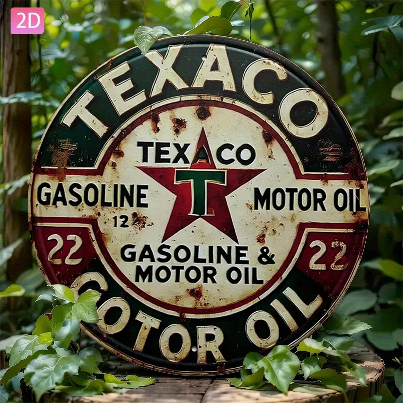 ป้ายโลหะรูปทรงกลมสไตล์วินเทจขอ - Vintage Collectible Plates บทวิจารณ์และราคา